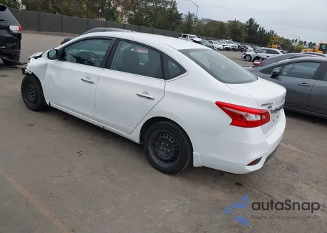 2017 Nissan Sentra S from USA, damaged, VIN 3N1AB7APXHY246402